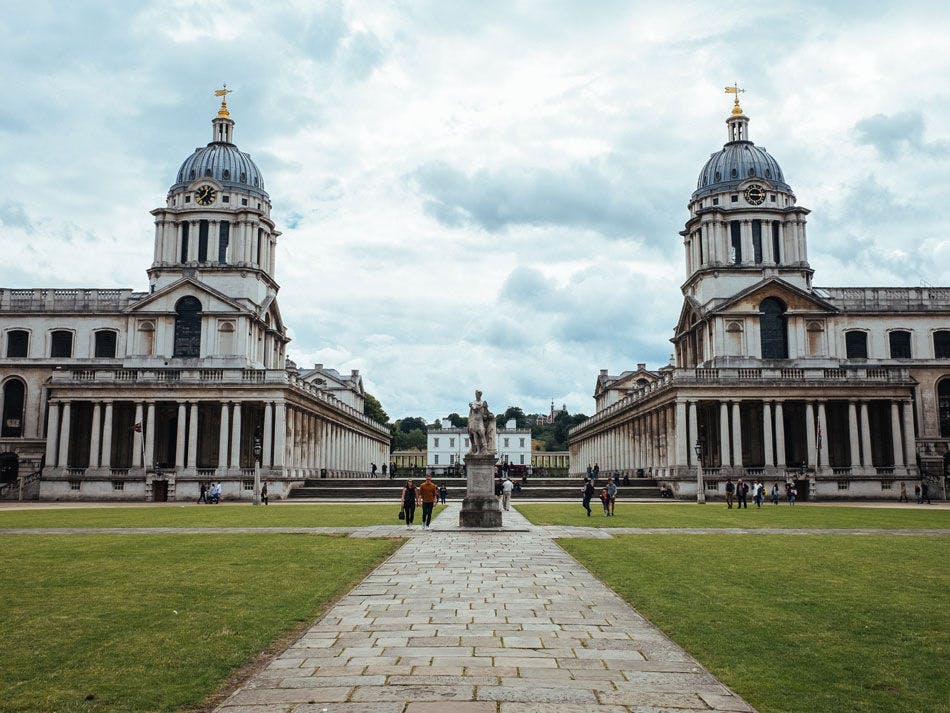 Image of buildings at the University of Greenwich.