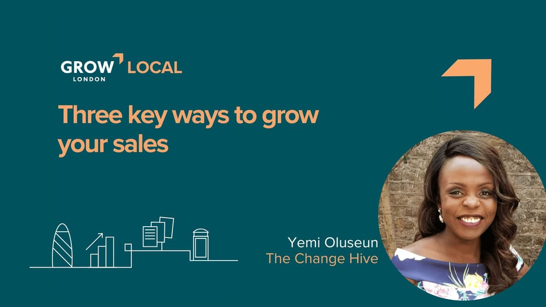 Three key ways to grow your sales