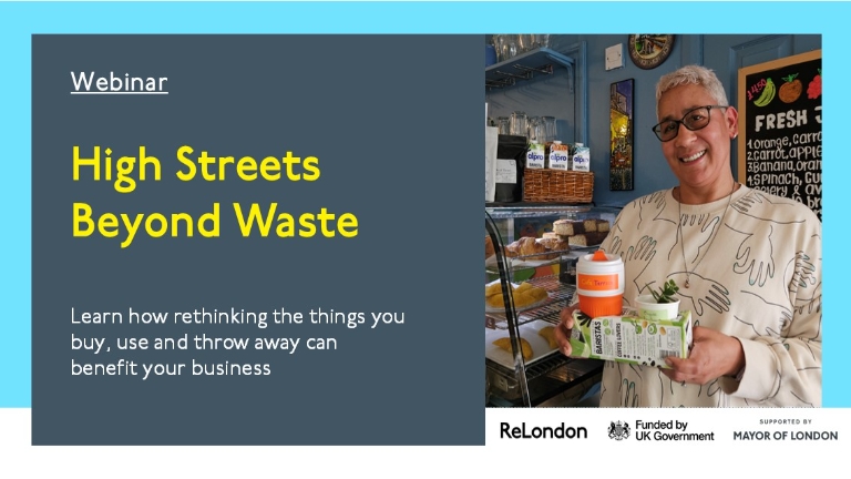 High streets beyond waste: Free webinar