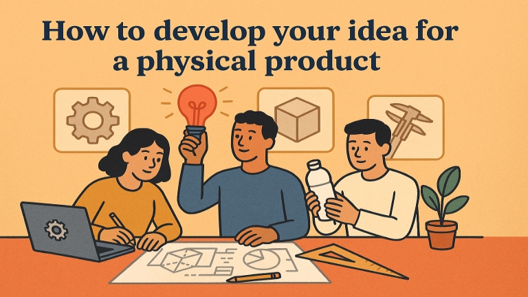 How to develop your idea for a physical product