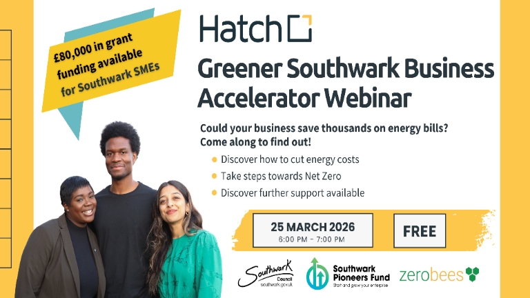 Greener Southwark Business Accelerator webinar