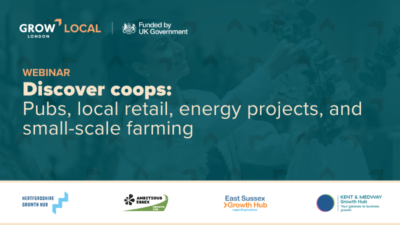 Discover cooperatives: pubs, local retail, energy projects and small-scale farming