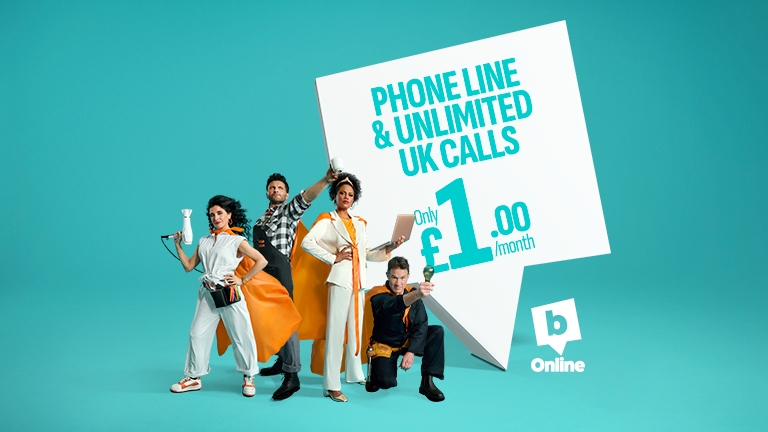 Business phone line with unlimited calls