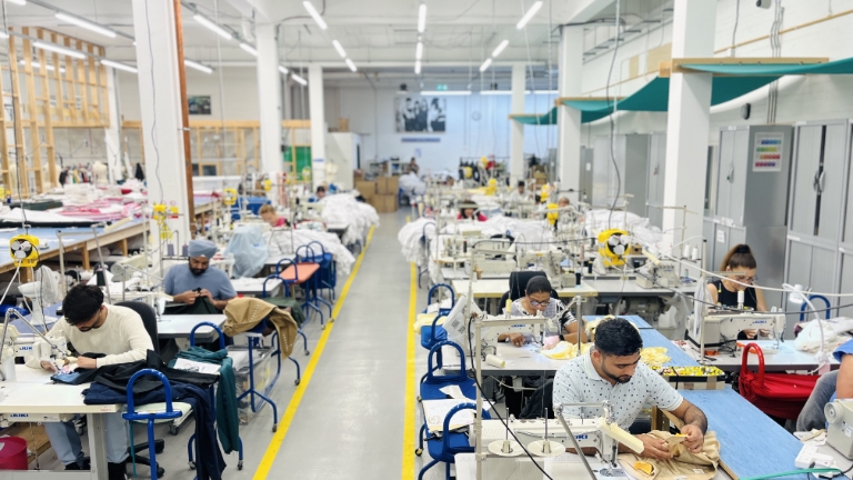 Ethical UK sampling and production services for fashion brands