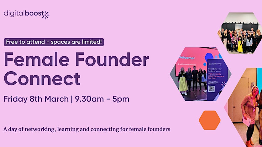 Female founder connect: In-person event for IWD