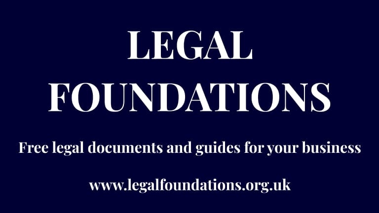 Legal Foundations - free legal document generators and free legal guides