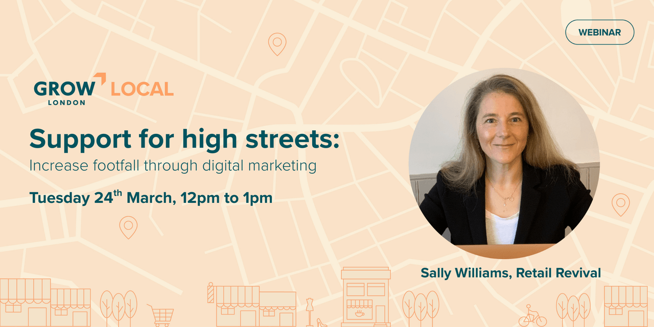 Support for high streets: increase footfall through digital marketing