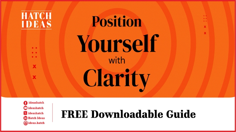 Position Yourself With Clarity: guidebook for sales