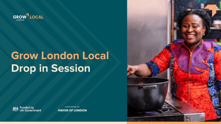 Grow London Local Drop-in Sessions - LABS Hawley Wharf (Camden)