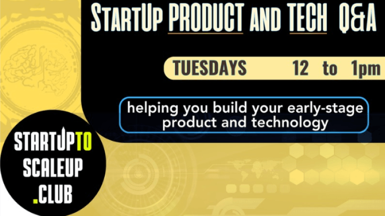StartUp Product and Tech Q&A